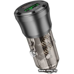 Автозарядка Borofone BZ25 (прозрачный)