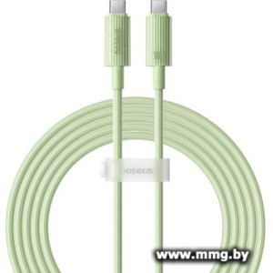 Кабель Baseus P10360202631-01 Type-C - Type-C (2 м, зеленый)