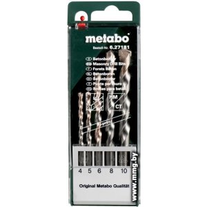 Набор сверл Metabo 627181000 (5 предметов)
