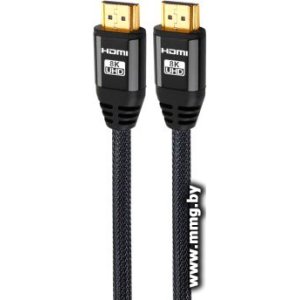Купить Кабель KS-is KS-486-3 HDMI - HDMI (3 м, черный) в Минске, доставка по Беларуси