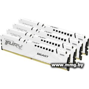 Купить 64Gb (4x16Gb) PC5-48000 Kingston KF560C40BWK4-64 в Минске, доставка по Беларуси