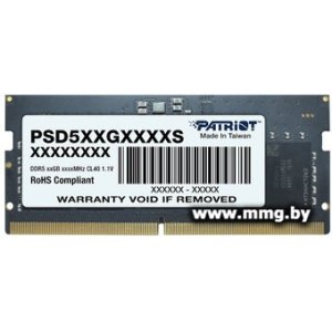 Купить SODIMM-DDR5 16GB PC5-41600 Patriot PSD516G520081S в Минске, доставка по Беларуси