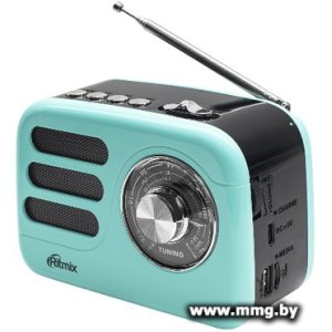 Радиоприемник Ritmix RPR-033 (лазурный)