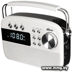 Купить Радиоприемник Ritmix RPR-705 (белый) в Минске, доставка по Беларуси
