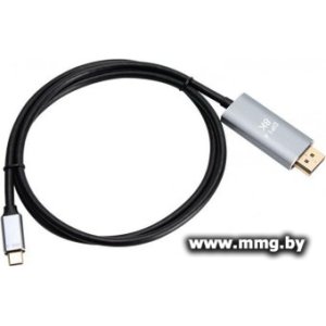 Кабель VCOM CU480MC-1.8M DisplayPort - USB 3.2 Gen1 Type-C (nan м, черный)