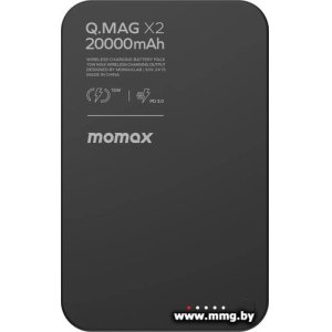 Купить Momax Q.Mag X2 Magnetic IP133 20000mAh (черный) в Минске, доставка по Беларуси