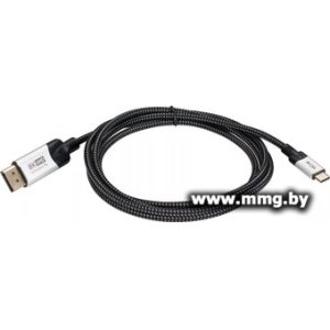 Кабель VCOM CU422VB-1.8 USB 3.1 Type C - DisplayPort (1.8 м,