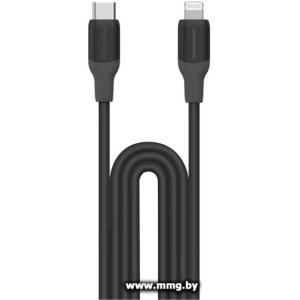 Кабель Momax DL53D USB Type-C - Lightning (1.2 м, черный)