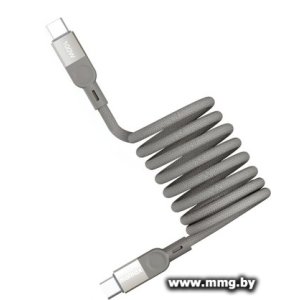 Кабель Momax DC36L Type-C - Type-C (2 м, серый)