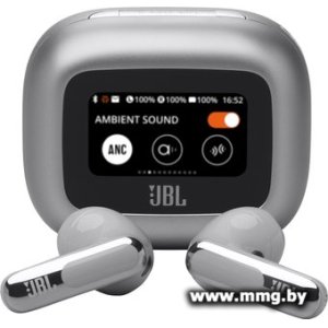 Купить JBL Live Flex 3 (серебристый) JBLLIVEFLEX3SIL в Минске, доставка по Беларуси