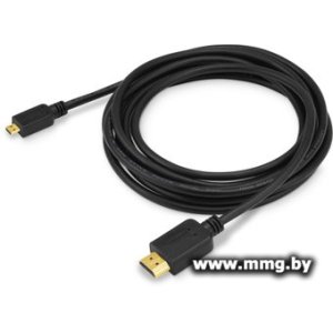 Кабель Buro MICROHDMI-3M (3 м, черный)