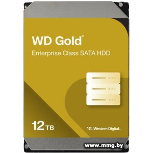 Купить 12000Gb WD Gold WD122KRYZ в Минске, доставка по Беларуси