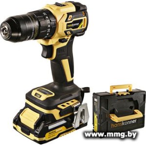 Купить Hanskonner HCD2065BLIC (с 2-мя АКБ, кейс) в Минске, доставка по Беларуси