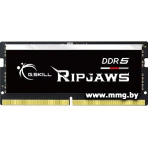 Купить SODIMM-DDR5 32GB PC-44800 G.Skill F5-5600S4040A32GX1-RS в Минске, доставка по Беларуси