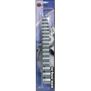 Купить Набор трещотка с головками Stab TK18515 16 предметов в Минске, доставка по Беларуси