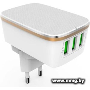 Зарядное устройство LDNIO A3304 (белый)