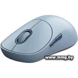 Купить Xiaomi Wireless Mouse 3 XMWXSB03YM (голубой, кит вер) в Минске, доставка по Беларуси