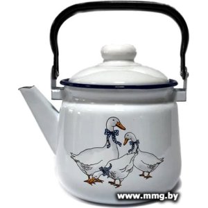 Чайник Эмаль Гуси 01-2711н/4М