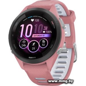 Купить Garmin Forerunner 265S (светло-розовый/пудрово-серый) в Минске, доставка по Беларуси
