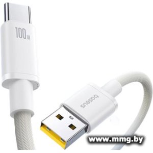 Кабель Baseus P10375201212-00 USB Type-C (1 м, белый)