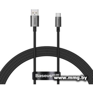 Кабель Baseus P10320102114-00 USB Type-C (1 м, черный)