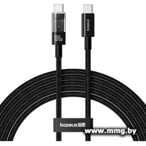 Кабель Baseus P10373000111-00 Type-C - Type-C (1 м, черный)