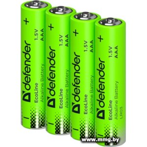 Батарейка Defender AAA LR03-4S 4 шт (56021)