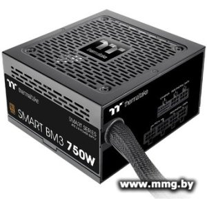 Купить 750W Thermaltake Smart BM3 Bronze PS-SPD-0750MNFABE-3 в Минске, доставка по Беларуси
