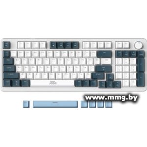 JEGG ZA98 White Navy Blue (TNT Red)