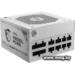 850W MSI MAG A850GL PCIE5 WHITE (306-7ZP8A24-CE0)