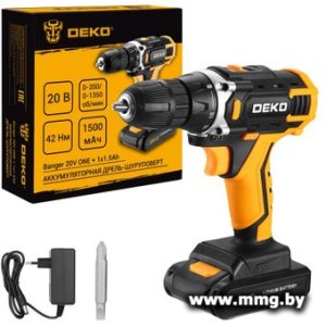 Купить Deko Banger 20V ONE + 083-1042 (с 1-им АКБ) в Минске, доставка по Беларуси