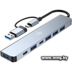 Концентратор Digma DHUB-7USB-AC