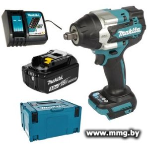 Купить Makita DTW700RF1J (с 1-им АКБ, кейс) в Минске, доставка по Беларуси