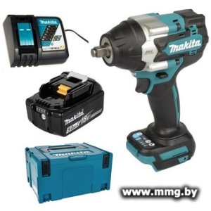 Купить Makita DTW700RT1J (с 1-им АКБ, кейс) в Минске, доставка по Беларуси