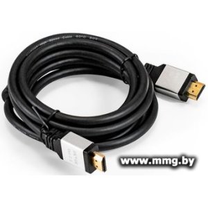 Купить Кабель ExeGate EX-CC-HDMI8K-2.0F (EX294703RUS) (2 м, черный) в Минске, доставка по Беларуси