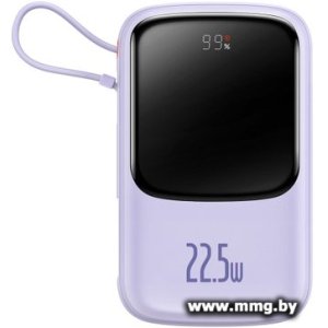 Купить Baseus Qpow Pro Digital Display 22.5W 20000mAh (сиреневый) в Минске, доставка по Беларуси
