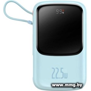 Купить Baseus Qpow Pro Digital Display 22.5W 20000mAh (голубой) в Минске, доставка по Беларуси
