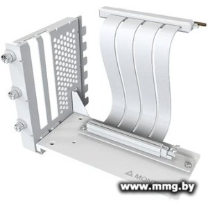 Купить Райзер для вертикальной установки видео Montech VGM 2 белый в Минске, доставка по Беларуси