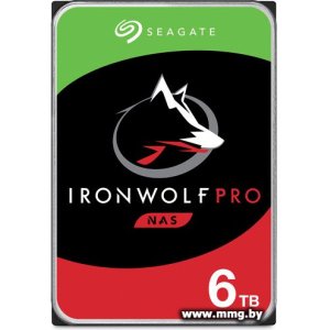 Купить 6000Gb Seagate IronWolf Pro ST6000NT001 в Минске, доставка по Беларуси