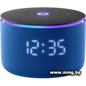 Купить Яндекс Станция Мини 3 Про (синий) (YNDX-00059BLU) в Минске, доставка по Беларуси