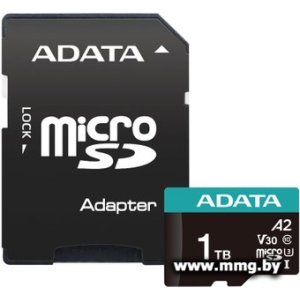 ADATA 1TB microSDXC Premier Pro AUSDX1TUI3V30SA2-RA1