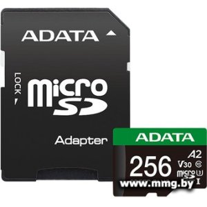 ADATA 256GB microSDXC SPEED PLUS UD256GUI3V30A2SP-RA1