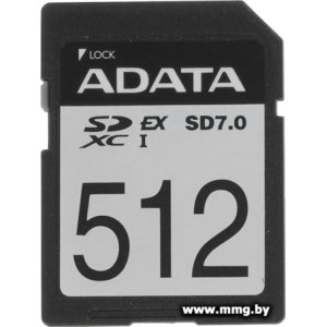 ADATA 512GB SDXC Premier Extreme ASD512GEX3L1-C