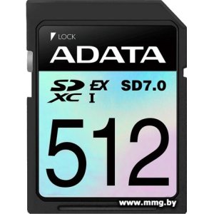 ADATA 512GB SDXC Premier Extreme SD512GEX3L2-C