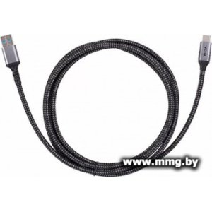 Кабель VCOM CU401M-3M USB 2 Type-A - USB 3.2 Gen2 Type-C (3 м, черный)
