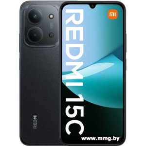 Купить Xiaomi Redmi 15C 4G 4GB/128GB (черный) в Минске, доставка по Беларуси