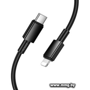 Кабель Hoco X119 USB Type-C - Lightning (1 м, черный)