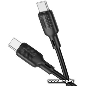 Кабель Borofone BX113 USB Type-C - USB Type-C (1 м, черный)