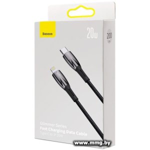 Кабель Baseus CADH000101 USB Type-C - Lightning (2 м, черный