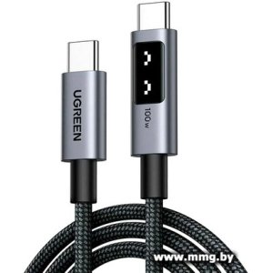 Кабель Ugreen L509 35501 USB Type-C - USB Type-C (1 м, серый